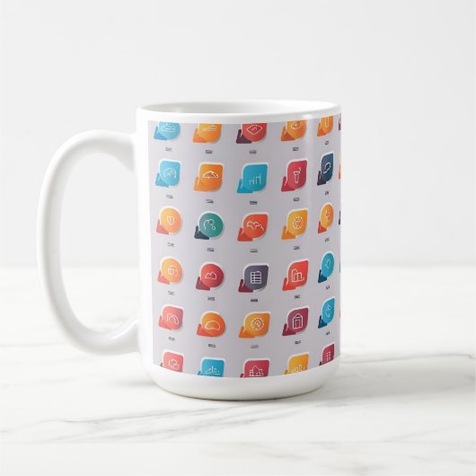 Mug Icônes (Gauche)