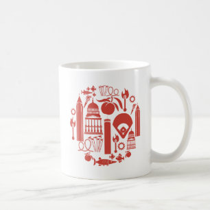 Mug Icônes d'Atlanta la Géorgie