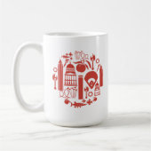Mug Icônes d'Atlanta la Géorgie (Gauche)