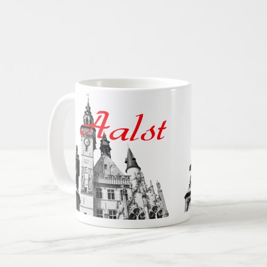 Mug Icônes de Aalst Souvenir (Devant gauche)
