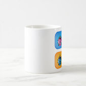 Mug Icônes de coccinelle (Centre)