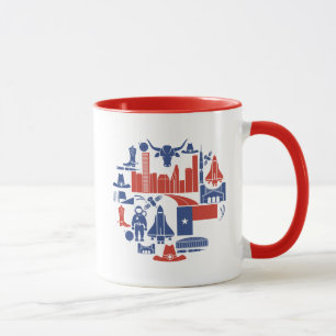 Mug Icônes de Houston le Texas