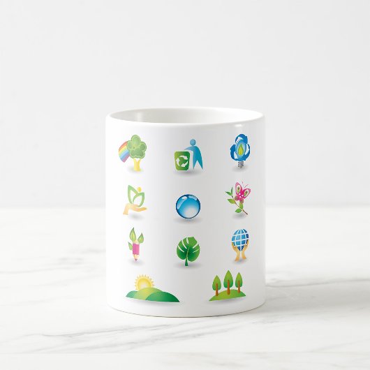 Mug Icônes de la nature