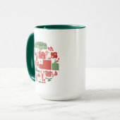 Mug Icônes de la Nouvelle Angleterre (Devant gauche)