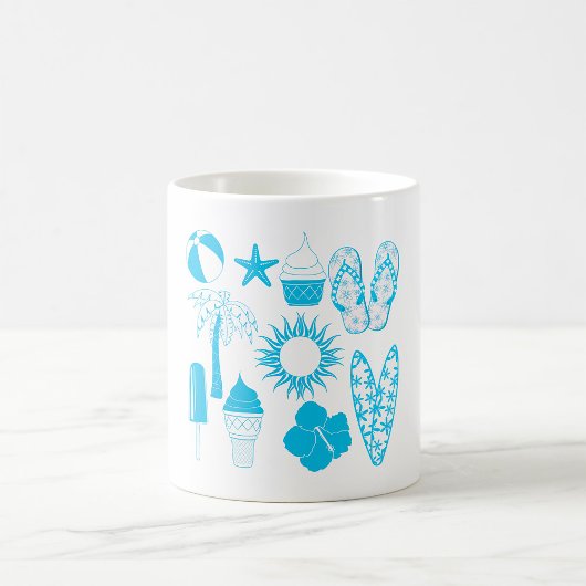 Mug Icônes de l'été