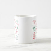 Mug Icônes de Noël de la saison «C'est la saison» (Centre)