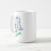 Mug Icônes du Maine (Devant gauche)