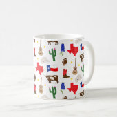 Mug Icônes du Texas (Devant droit)