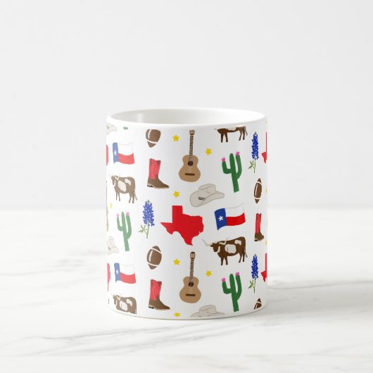 Mug Icônes du Texas (Centre)
