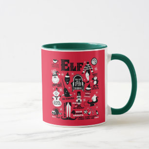 Mug Icônes et citations de film d'Elf