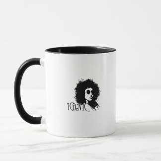 Mug ICONIC Afro Woman Retro Portrait - Bold Black Girl