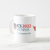 Mug ICS 2022 Vienna Mug, 325 ml (Devant gauche)