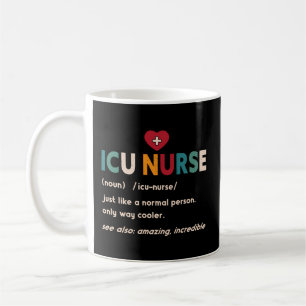 Mug Icu Infirmière Définition Hôpital Rn Médicale Inte