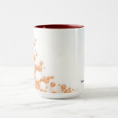 Mug Icy Sky Blue Copper Bubble (Centre)