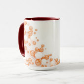 Mug Icy Sky Blue Copper Bubble (Devant gauche)