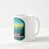 Mug ID de forêt nationale Idaho Panhandle (Devant droit)