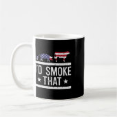 Mug Id Grill That Chicken Pig Cow Us Drapeau Bbq Barbe (Gauche)