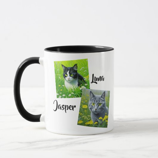 Mug I'd Rather be at Home with my Cats (Gauche)
