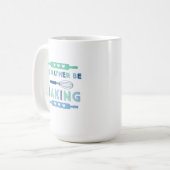 Mug I'd Rather be Baking Blue (Devant gauche)