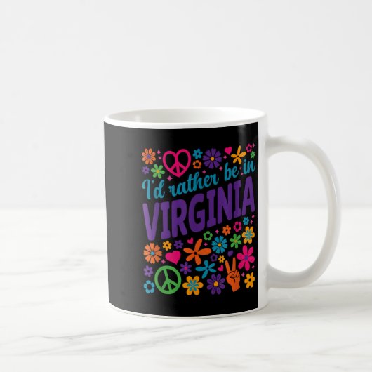 Mug I'd Rather Be In Virginia (Droite)