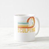 Mug I'D Rather Be Sculpting Ceramic Artist Sculptor Po (Devant droit)