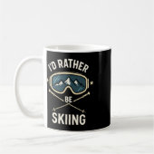 Mug I'd Rather Be Skiing - Freestyle Ski Trip  (Gauche)