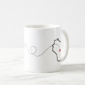 Mug Idaho au Wisconsin - Heart2Heart (Devant droit)