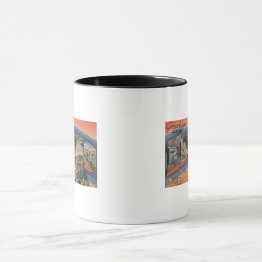 Mug Idaho (Capitale Nationale/Fleur) - Grande Lettre (Centre)
