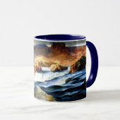 Mug Idaho, Chutes Shoshone, Rivière Snake (Devant droit)