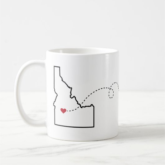 Mug Idaho en Californie - Heart2Heart (Gauche)
