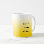 Mug - Idaho State Map avec la ville (Devant droit)