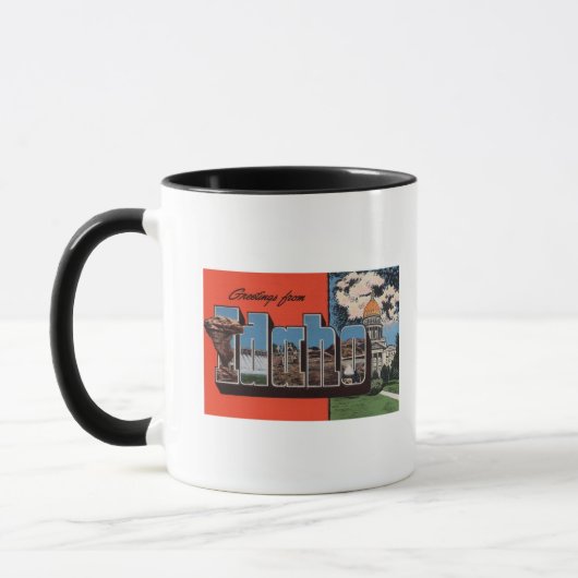 Mug IdahoGrandes Scènes De LETTREIdaho (Gauche)