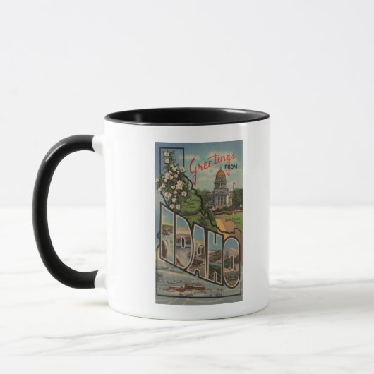 Mug IdahoGrandes Scènes De LETTREIdaho (Gauche)