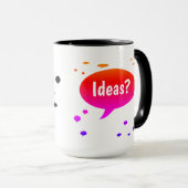 Mug Ideas Inspiration Encouragement Teamwork Inspiring (Devant droit)