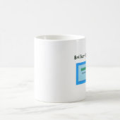 Mug Idée brillante chargeant. (Centre)