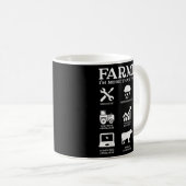 Mug Idée-cadeau agricole Agriculture Patriotique Far (Devant droit)