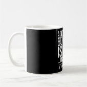 Mug Idée-cadeau amusante du beach-volley (Gauche)
