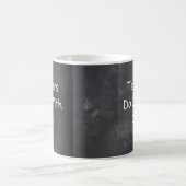 Mug Idée Cadeau Conception Tableau Noir Classe Enseign (Centre)