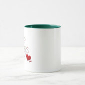 Mug idée cadeau de la journée de la mère heureuse (Centre)