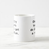 Mug Idée-cadeau de l'enseignant en chimie (Centre)