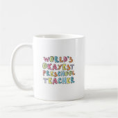 Mug Idée cadeau de l'enseignant préscolaire le plus Ok (Gauche)