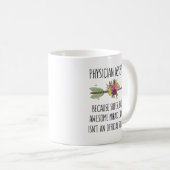 Mug Idée-cadeau de médecin adjoint (Devant droit)