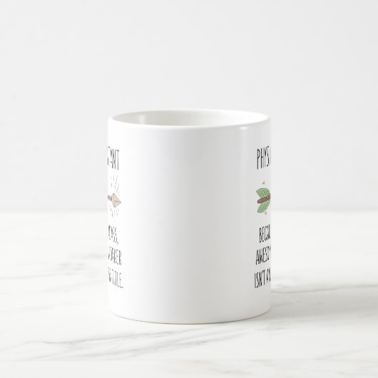 Mug Idée-cadeau de médecin adjoint (Centre)