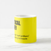 Mug Idée-cadeau d'ingénieur biomédical (Centre)