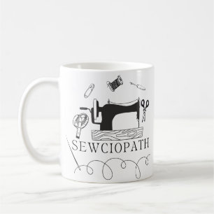 Mug Idée cadeau drôle pour amateur de couture Sewciopa