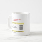 Mug Idée Cadeau Drôle Pour Infirmière, Amateur De Café (Devant gauche)
