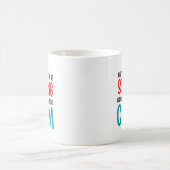 Mug idée cadeau drôle pour professeur de café (Centre)