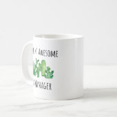 Mug Idée cadeau du gestionnaire des ressources humaine (Devant gauche)