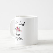 Mug Idée cadeau du précepteur infirmière (Devant gauche)
