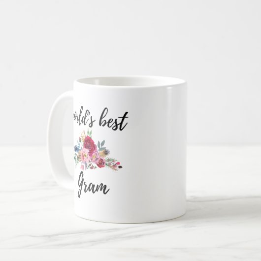 Mug Idée cadeau Gram Grand-mère (Devant gauche)